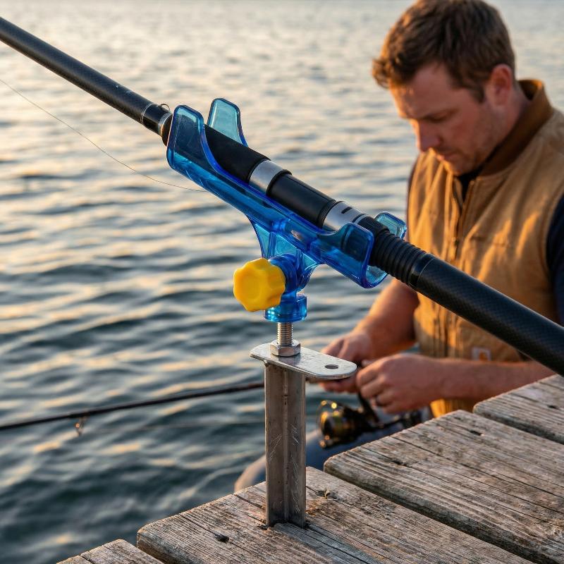 Fishing Rod Boat - 낚싯대 홀더 360도 조절 가능 카약