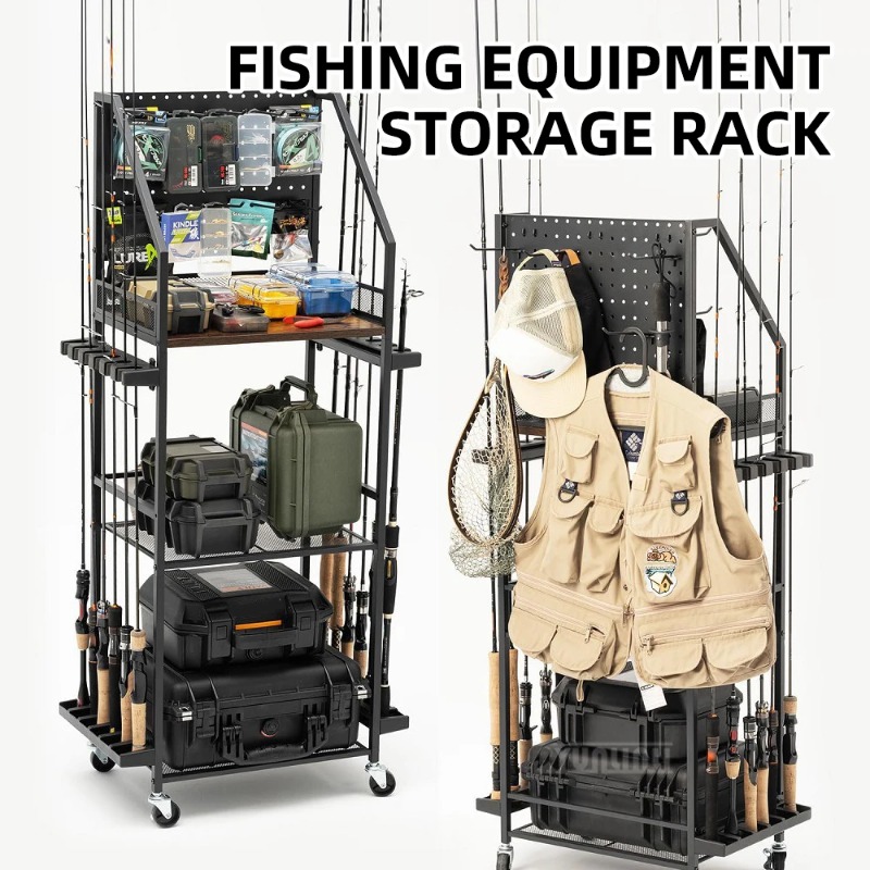 Fishing Rod Combo - 낚시용품 정리대, 낚싯대 및 릴/총기 거치대,