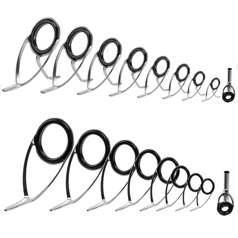Fishing Rod Spinning - 9Pcs 낚싯대 가이드 링 수리 키트