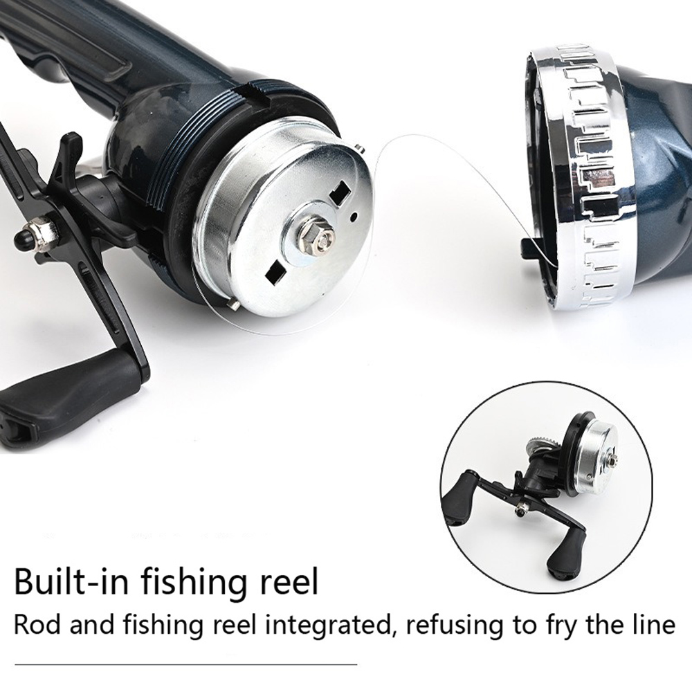 1 세트 내구성 텔레스코픽 미니 낚싯대 접이식 바다 극 - Fishing Rod Combo 리뷰 및 가격