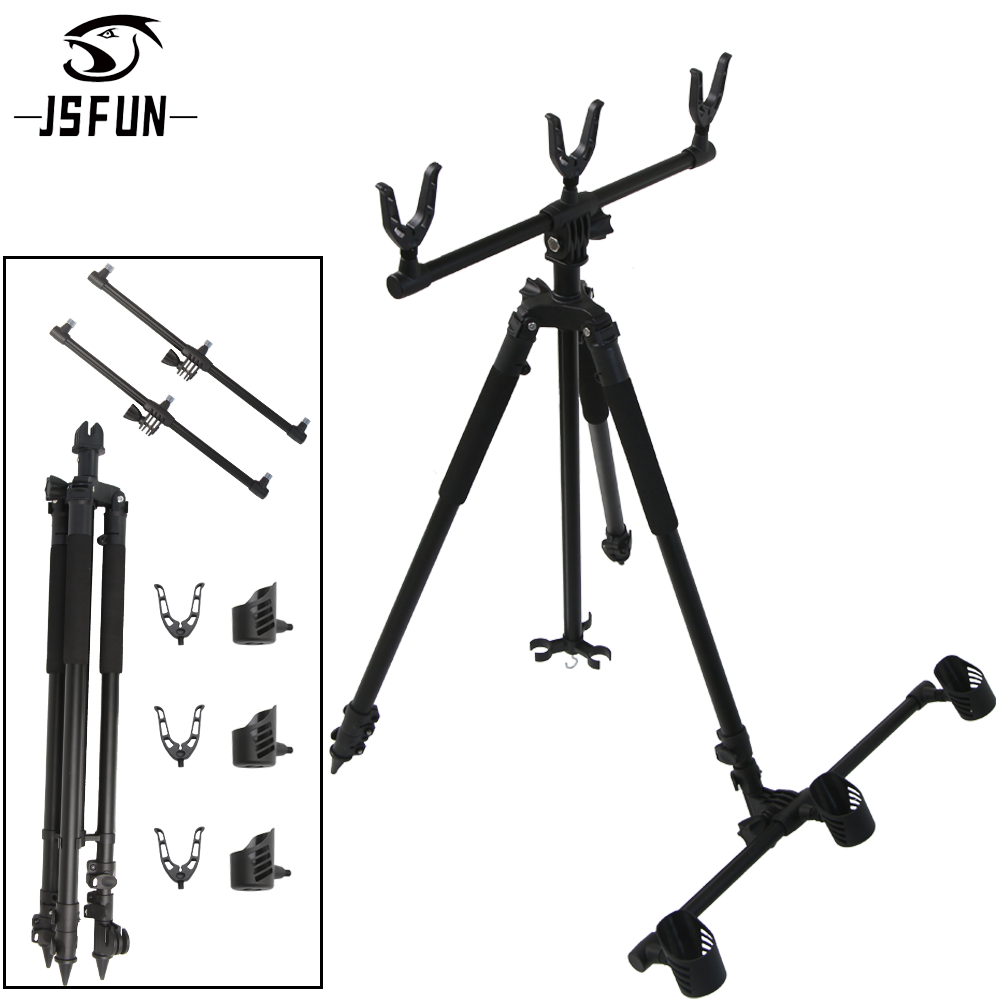 낚시 장비 알루미늄 합금 수축 낚싯대 삼각대 스탠드 초 - Fishing Rod Casting 리뷰 및 가격
