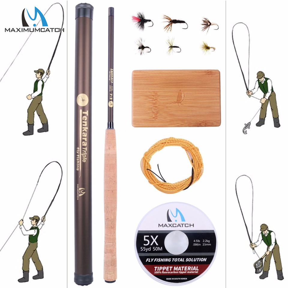 Maximumcatch 9-13FT V-Tenkara  - Fishing Rod Carbon Fiber 리뷰 및 가격