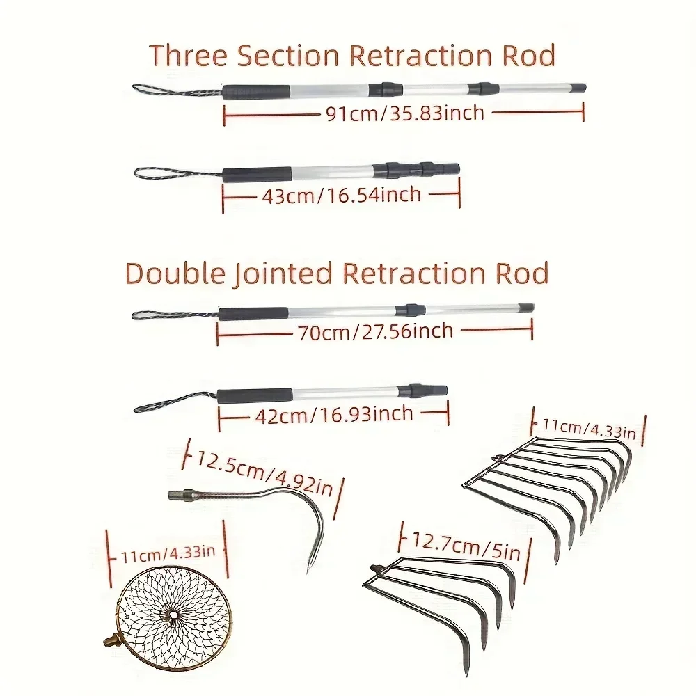 1pc JOOYOO 개폐식 써레 스페이드 후크, 아이스 - Fishing Rod Ice 리뷰 및 가격
