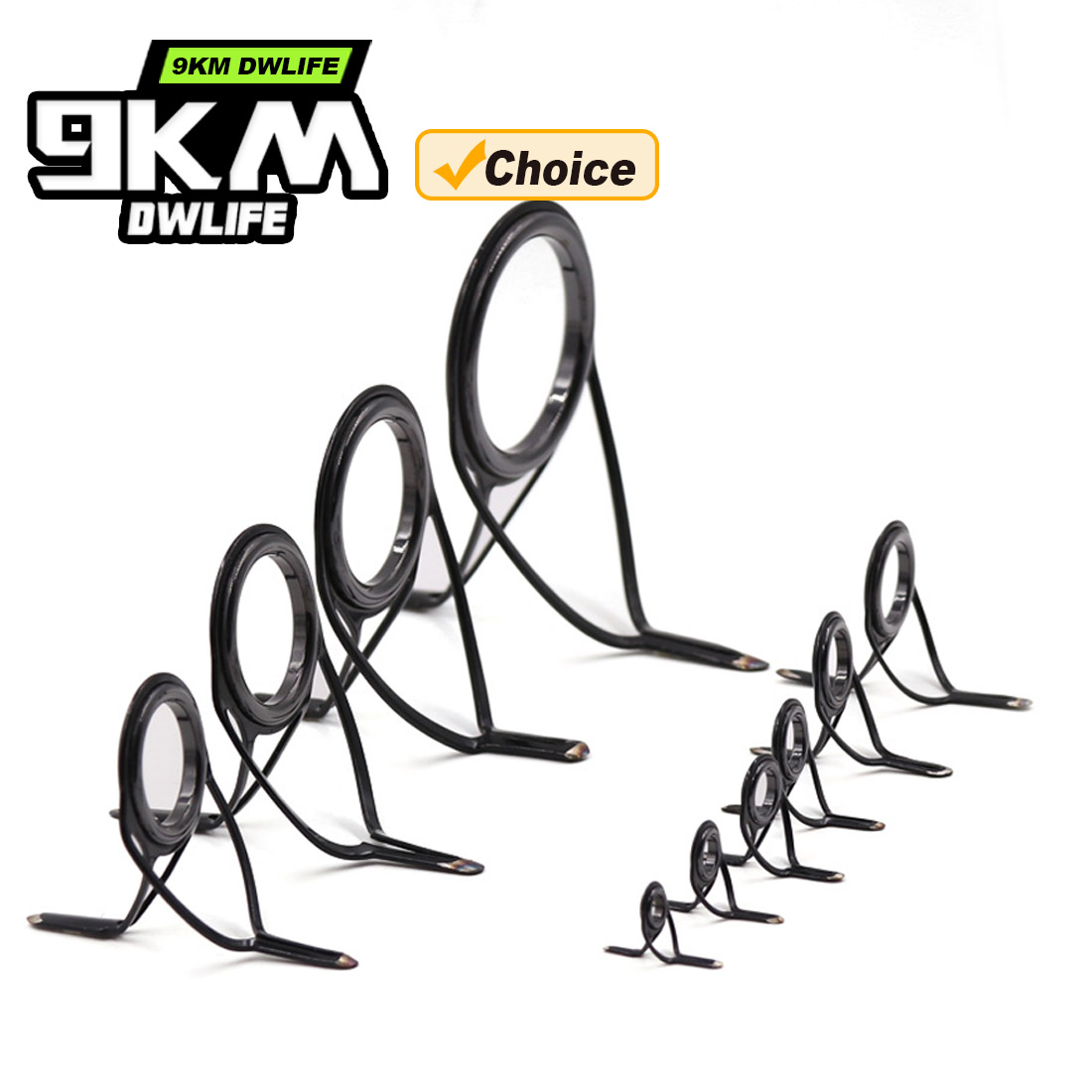9KM OB 곡선형 로드 가이드 키트 10개 더블풋 낚 - Fishing Rod Casting 리뷰 및 가격