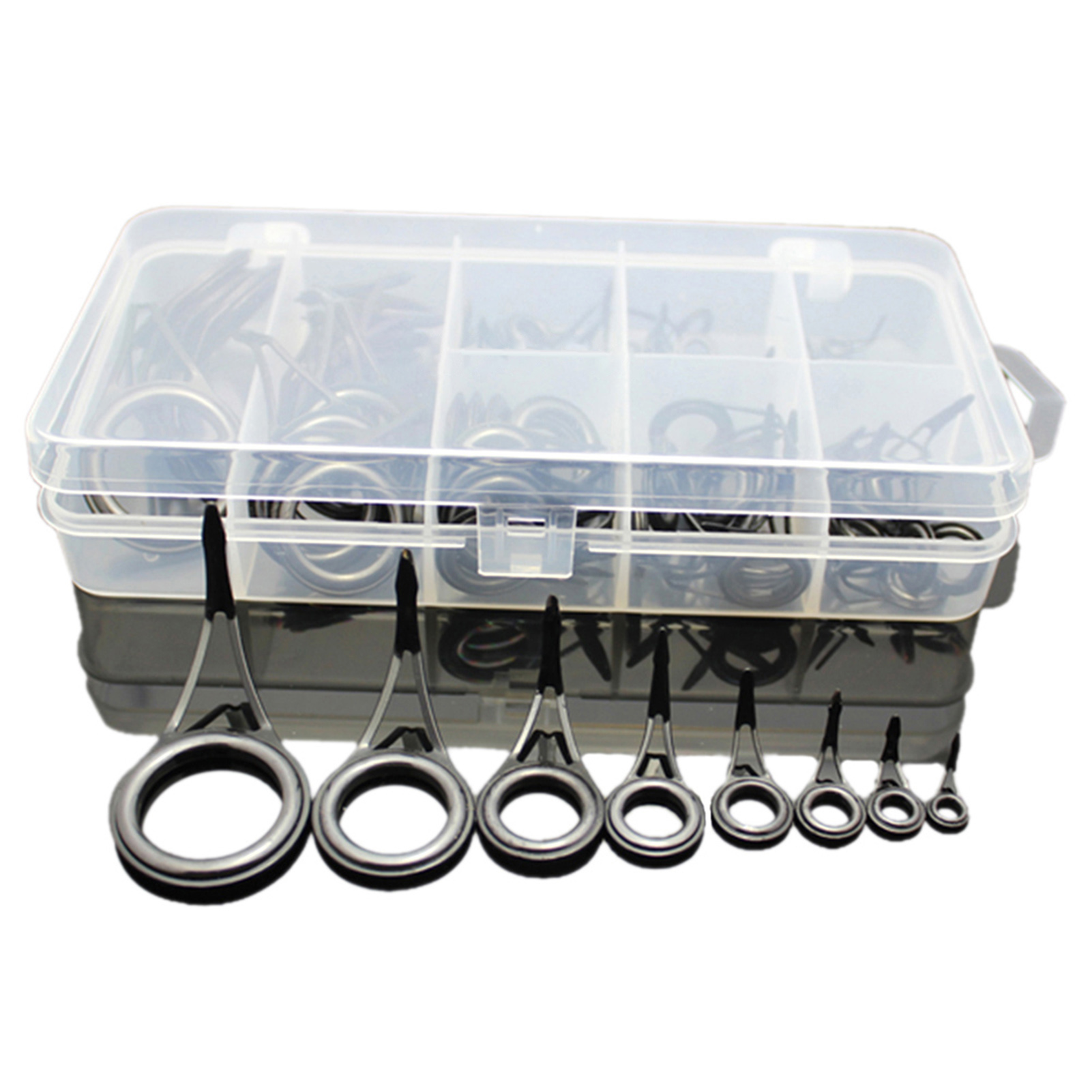 75pcs 다양한 크기 낚싯대 가이드 팁 낚시 라인 스 - Fishing Rod Spinning 리뷰 및 가격