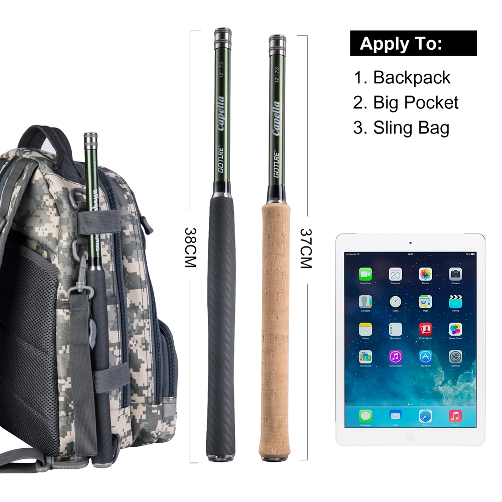 Goture Tenkara 플라이 낚시대 콤보 3.6m - Fishing Rod Carbon Fiber 리뷰 및 가격
