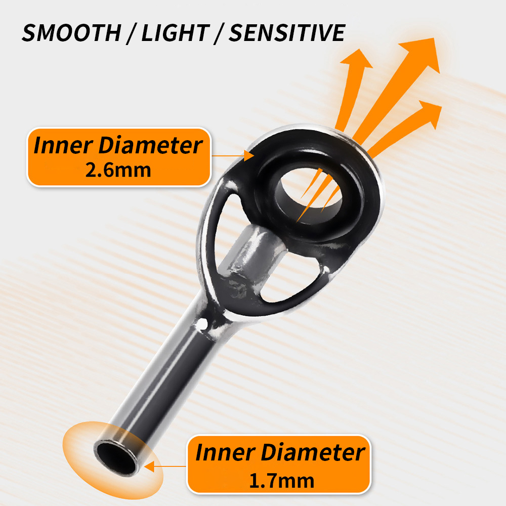 9Pcs 낚싯대 가이드 링 수리 키트 세라믹 링 스피닝 - Fishing Rod Spinning 리뷰 및 가격